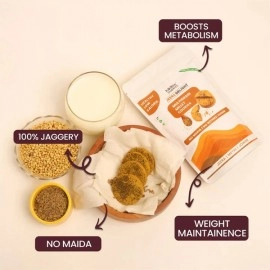 KikiBix Jeera Delight Cookies | No Preservatives | 130g (pack of 2)