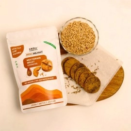 KikiBix Jeera Delight Cookies | No Preservatives | 130g (pack of 2)