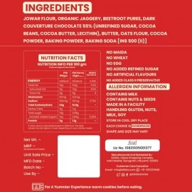 KikiBix Jowar Chocolate Cookies | Perfect Diabetic Snacks | 130g