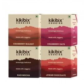 KikiBix Oats and Millets Combo | No Preservatives | No Refined Sugar | Pack of 4 