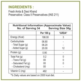 Dhampur Green | Amla Murabba with Desi Khand 900g
