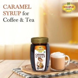 Dhampur Green Cinnamon Molasses Edible | Mineral Rich Thick Natural Sweetener Syrup For Baking | 500 gm 