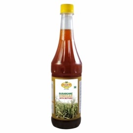 Dhampur Green Natural Vinegar|Sugarcane Vinegar Sirka With Mother For Cooking, Pickles, Salads | 650 ml 