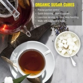 Dhampur Green| Organic Sugar Cube 550g  (Pack of 2)