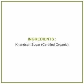 Dhampur Green| Organic Desi Khand Khandsari, 800g |Desi Natural Khand| Chemical Free & Sulphurless | Semi Crystal Sugar