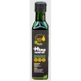 INDUS HEMP | HEMP SEED OIL | Raw Cold Pressed | Omegas 3, 6 & 9 | Amino Acids | Loaded with Antioxidants | 250ML