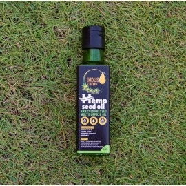 INDUS HEMP | HEMP SEED OIL | Raw Cold Pressed | Omegas 3, 6 & 9 | Amino Acids | Loaded with Antioxidants | 100ML