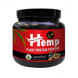 INDUS HEMP | HEMP PROTEIN POWDER | Hemp Seed Powder | Builds Lean Muscle |  Weight Management | Plant Based Vegan Gluten Free Protein | 1Kg