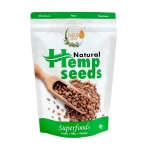 INDUS HEMP | NATURAL HEMP SEEDS | Rich in Protein & Dietary Fibre | Boosts Immunity | Vegan and Gluten Free | 250gms
