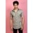 Men's Casual Printed Shirt | Brown