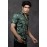Men's Cotton Casual Printed Shirt | Green