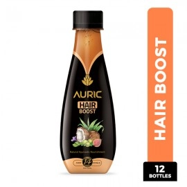 Auric Hair Care Plant Based Juice for Hair Growth, Chemical free | 250ml | 12 Bottles