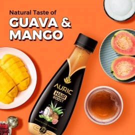 Auric Hair Care Plant Based Juice for Hair Growth, Chemical free | 250ml | 12 Bottles