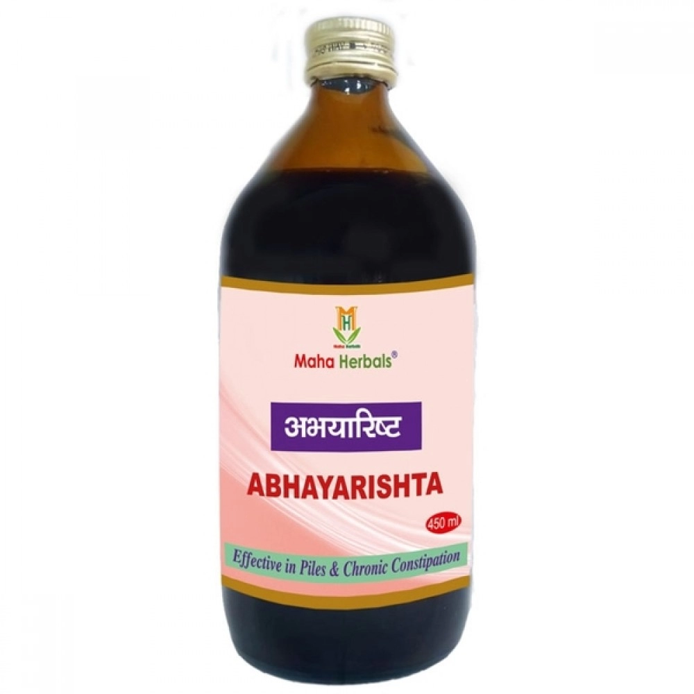 Maha Herbals Abhayarishta | Ayurvedic | 450ML