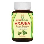 Maha Herbals Arjuna Extract Capsules | 60 Capsules