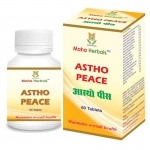 Maha Herbals Astho Peace Tablet | Improve Desire & Energy | Ayurvedic Medicine | 60 Tablets