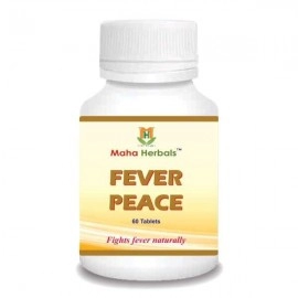 Maha Herbals Fever Peace Tablet | Reduces Fever | 60 Tablet