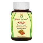 Maha Herbals Haldi Extract Capsules | Useful In Many Chronic Diseases | 60 Capsules