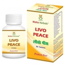 Maha Herbals Livo Peace | Improves Liver Function | 60 Tablet