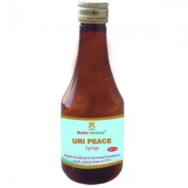 Maha Herbals Uri Peace Syrup | Support In Urinary Tract Infections | 200Ml