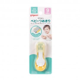 Pigeon Baby Nail Clipper,For 9 + month Babies,Carbon Steel,White