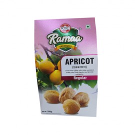 Ramaa Apricot 500g (2x250g)|Good Source of Fiber|Helps Digestion|Prevent Constipation| (Regular)