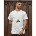 Aateis | SABEZY ESSENTIALS Cotton Regular Men's T-Shirt | White