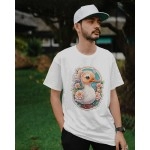 Duck Duck| SABEZY ESSENTIALS Cotton Regular Men's T-Shirt | White
