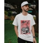 Help Me | SABEZY ESSENTIALS Cotton Regular Men's T-Shirt | White