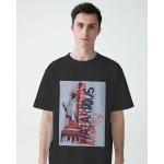 Liberty | SABEZY ESSENTIALS Cotton Regular Men's T-Shirt | Black