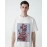 Liberty | SABEZY ESSENTIALS Cotton Regular Men's T-Shirt | White Liberty | SABEZY ESSENTIALS Cotton Regular Men's T-Shirt | White