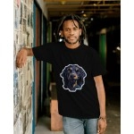 Scooby Dogg | SABEZY ESSENTIALS Cotton Regular Men's T-Shirt | Black