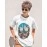 Wanderlust  Paris | SABEZY ESSENTIALS Cotton Regular Men's T-Shirt | White