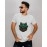 Belly Panda | SABEZY ESSENTIALS Cotton Regular Men's T-Shirt | White