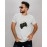 Gamepad | SABEZY ESSENTIALS Cotton Regular Men's T-Shirt | White