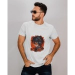 Gokuu | SABEZY ESSENTIALS Cotton Regular Men's T-Shirt | White