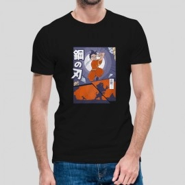 Anime | Art Men's Black T-shirt