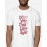 Do Things At Your Peace | SABEZY ESSENTIALS Cotton Regular Men's T-Shirt | White