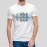 Enjoy Every Moment | SABEZY ESSENTIALS Cotton Regular Men's T-Shirt | White
