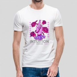 Intuition The Choice Is Yours | Fancy Latest Mens White T-shirt