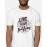 Live Your Passion | SABEZY ESSENTIALS Cotton Regular Men's T-Shirt | White