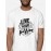Live Your Passion | SABEZY ESSENTIALS Cotton Regular Men's T-Shirt | White