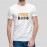 Fitness Gym | Men's Pure Cotton White T-shirt