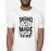 Science It Like Magic | SABEZY ESSENTIALS Cotton Regular Men's T-Shirt | White