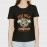 Stay Wild | SABEZY ESSENTIALS Cotton Regular Women's T-Shirt | Black