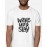 Wake Up And Slay | SABEZY ESSENTIALS Cotton Regular Men's T-Shirt | White