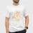 Gajanana | SABEZY ESSENTIALS Cotton Regular Men's T-Shirt | White