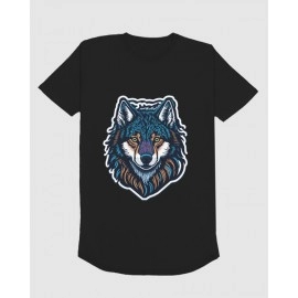 Black-Fox | SABEZY ESSENTIALS Cotton Regular Men's T-Shirt | Black