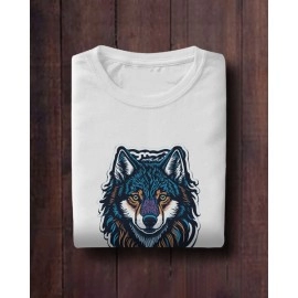 Black-Fox | SABEZY ESSENTIALS Cotton Regular Women's T-Shirt | White