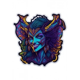 Black Magic | SABEZY ESSENTIALS Cotton Regular Women's T-Shirt | Black